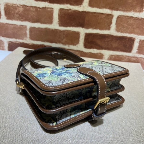 G*u*i mini shoulder bag with interlocking g