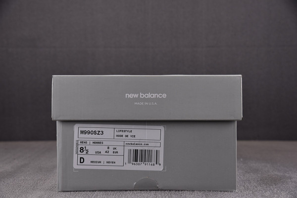 NEW BALANCE 990V3 "CREAM/ORANGE" M990SZ3