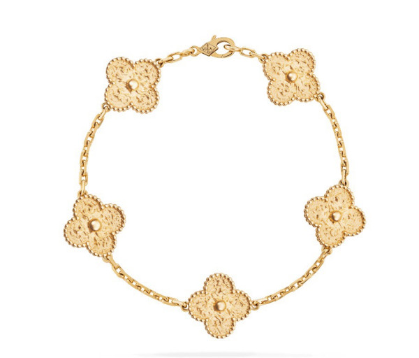 V*N CL*F&arpels perlée bracelet