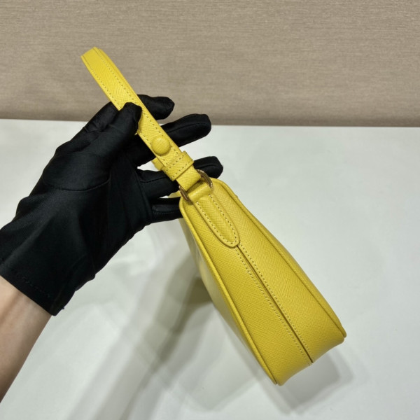 Pra*a re-edition saffiano leather mini bag