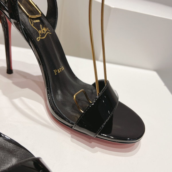 Ch**an louboutin ankle strap sandal