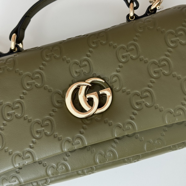 G*u*i gg milano mini top handle bag-21*12.5*4.5cm
