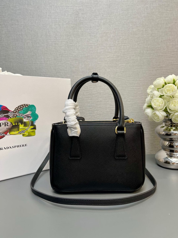 Pra*a galleria saffiano leather mini-bag