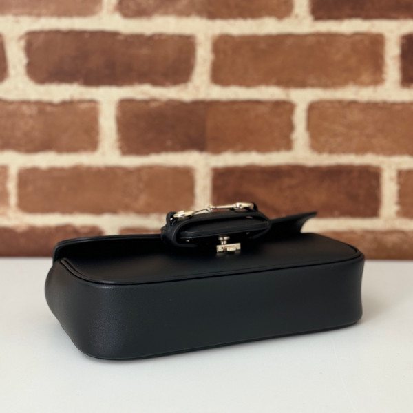 G*u*i horsebit 1955 soft small top handle bag-22.6*12.7*5.6cm