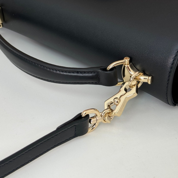 G*u*i horsebit 1955 soft small top handle bag-22.6*12.7*5.6cm