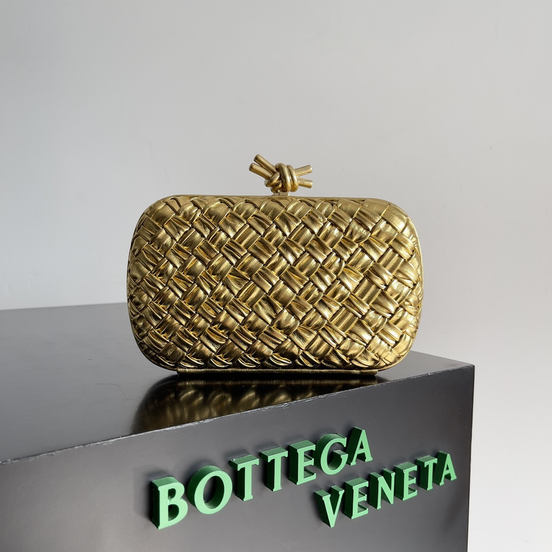 bo*te*ga Ve*ne*ta knot minaudiere-20-12-5.5cm